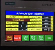 Siemens PLC și Touch Screen